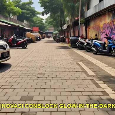Inovasi Conblock Glow-in-the-Dark Ubah Taman Pelangi Jadi Memukau di Jogja
